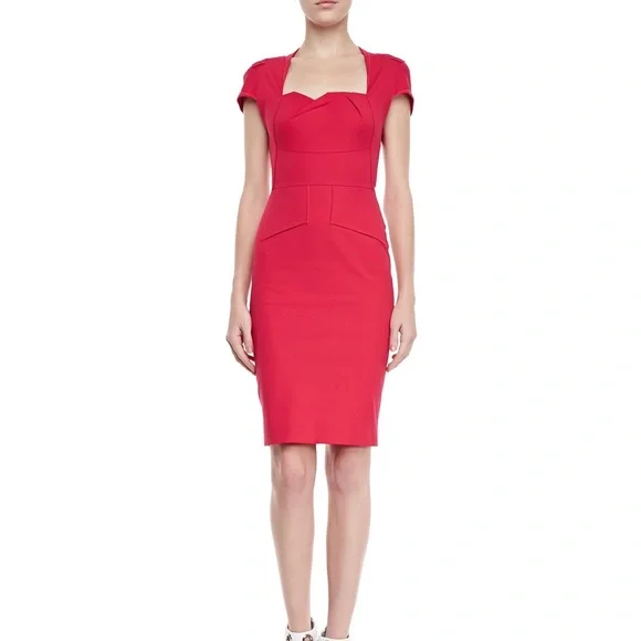 Roland mouret outlet red dress